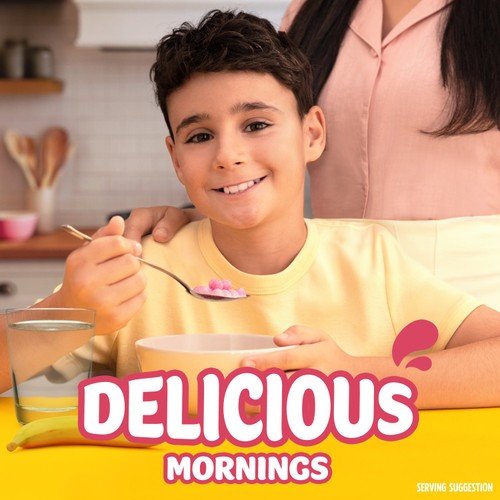 Nesquik Strawberry Flavoured Breakfast Cereal