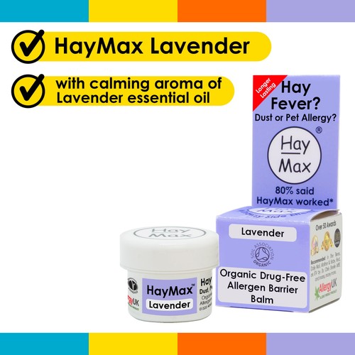 HayMax Lavender Organic Allergy Barrier Balm