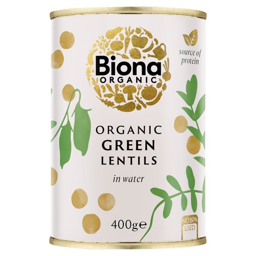Biona Organic Green Lentils