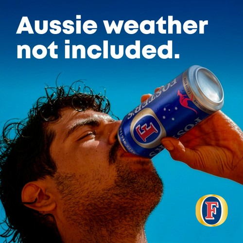 Foster's Lager Beer Cans