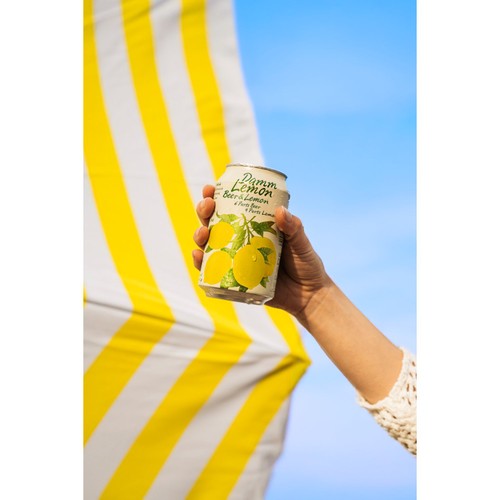 Damm Lemon Lager Beer Cans