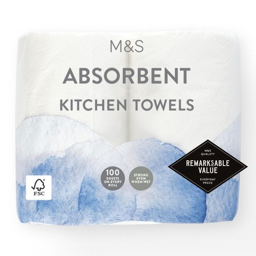 M&S Absorbent Kitchen Towels