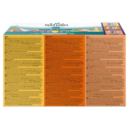 Naturo Adult Dog with Rice Variety Trays