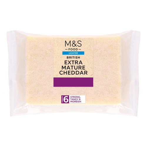 M&S British Lighter Extra Mature Cheddar