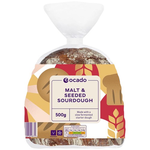 Ocado Malt & Seeded Sourdough