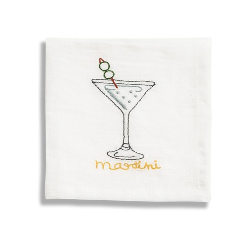 Daylesford Organic Martini Cocktail Napkin