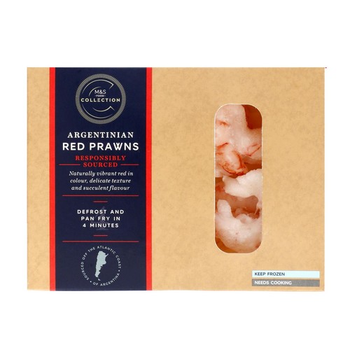 M&S Argentinian Red Prawns Frozen