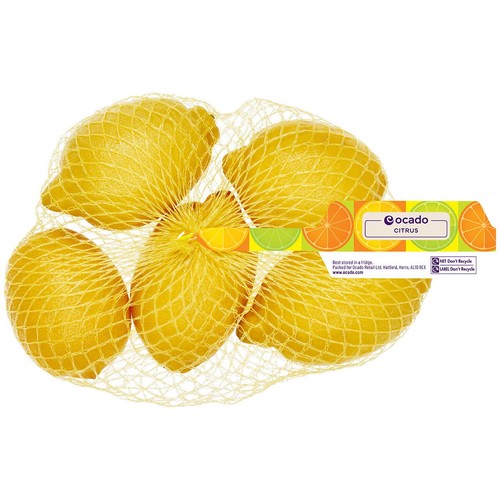 Ocado Unwaxed Lemons