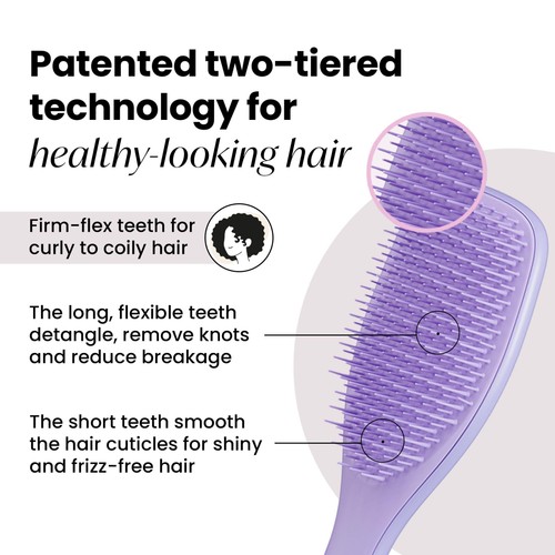 Tangle Teezer Ultimate Detangler Naturally Curly Purple Passion
