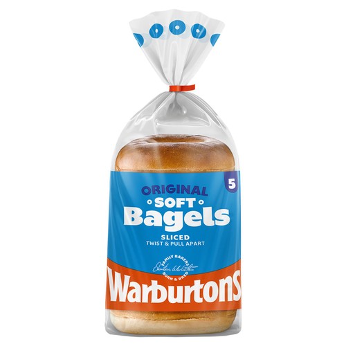 Warburtons Plain Bagels