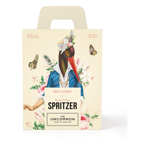The Uncommon English Rose Spritzer Cans Multipack