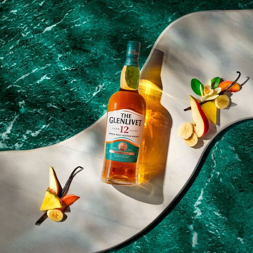 The Glenlivet 12 Year Old Single Malt Scotch Whisky With Giftbox