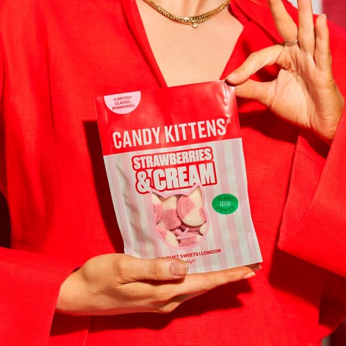 Candy Kittens Strawberries & Cream