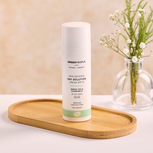 Green People Organic SPF 15 Day Cream  Solution, Vegan