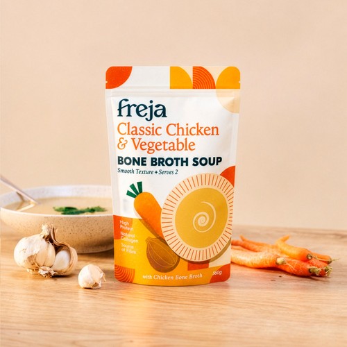 Freja Classic Chicken & Vegetable Bone Broth Soup
