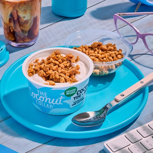 The Coconut Collab Coconut Yog with Granola Clusters