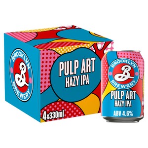 Brooklyn Pulp Art IPA Ale Beer  Cans