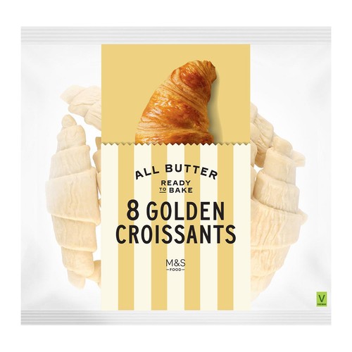 M&S 8 Ready to Bake Croissants Frozen