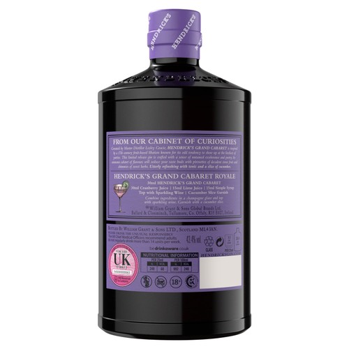 Hendrick's Limited Edition Grand Cabaret Gin