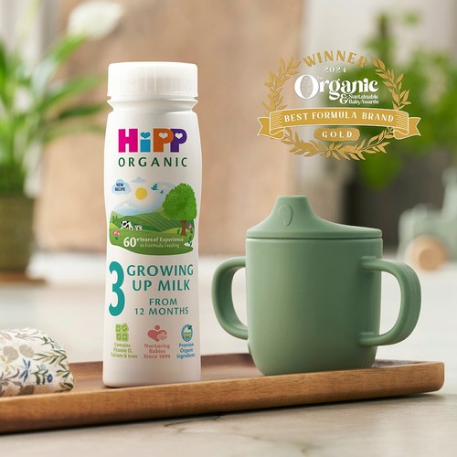 HiPP Organic 3 Growing up Baby Milk Liquid Formula From 12 Months 