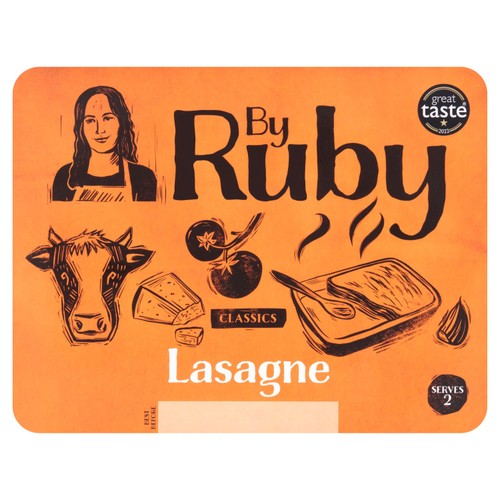 ByRuby Classic Lasagne Serves 2