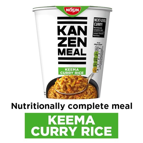 Nissin Kanzen Meal Keema Curry Pot