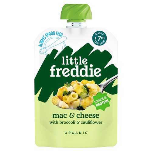 Little Freddie Mac & Cheese Baby Food Pouch 7+ Months