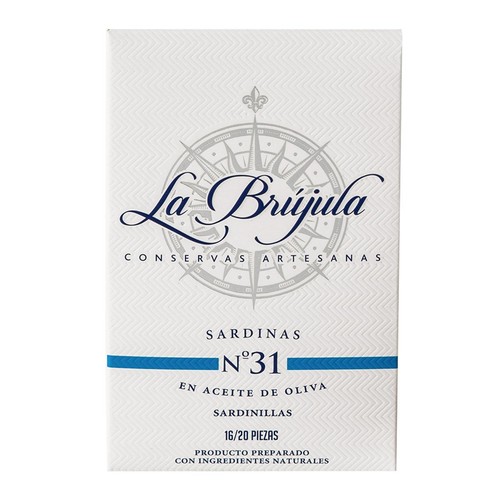 Brindisa La Brújula Galician Small Sardines "Sardinillas" 
