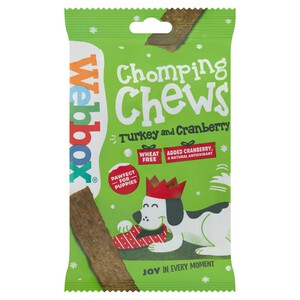 Webbox Festive Chomping Chews Turkey and Cranberry Ocado