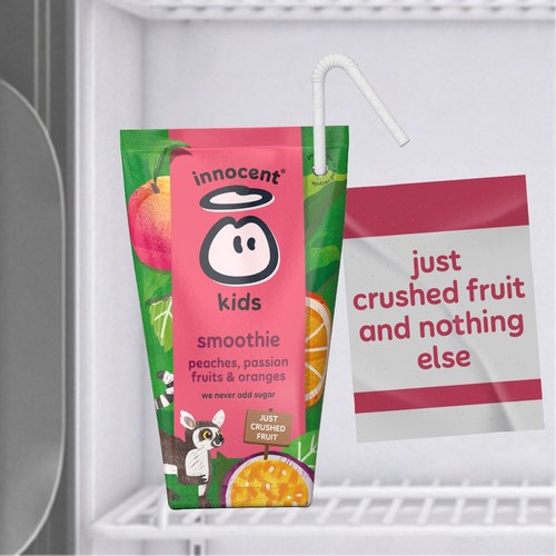 Innocent Kids Peaches, Passion Fruits & Oranges Smoothies