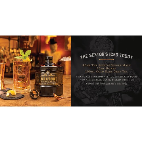 Sexton Single Malt Irish Whiskey