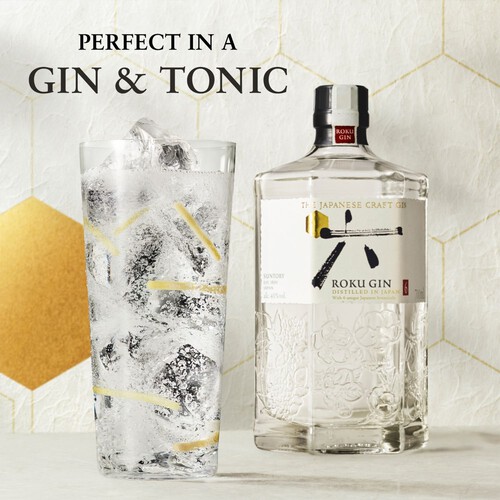Roku Suntory Japanese Craft Gin - Ocado
