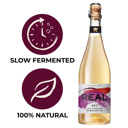 REAL Sec Slow Fermented Sparkling Tea