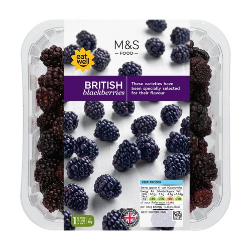 M&S Blackberries Frozen