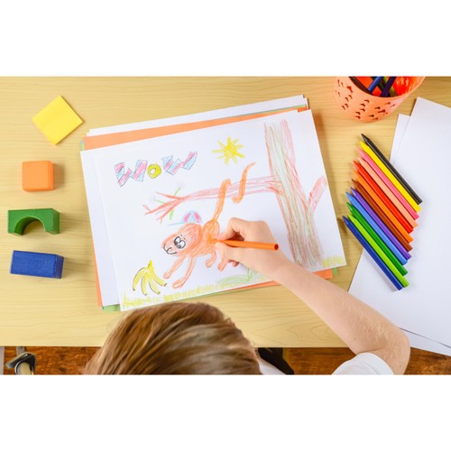 BIC Kids Plastidecor Crayons Wallet of 12