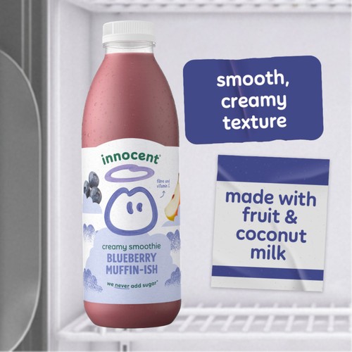 Innocent Blueberry Muffin-ish Creamy Smoothie