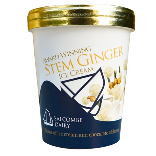Salcombe Dairy Stem Ginger Ice Cream