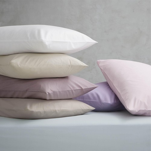Catherine Lansfield Plain Dye Polycotton Oxford Pillowcase Pair, White