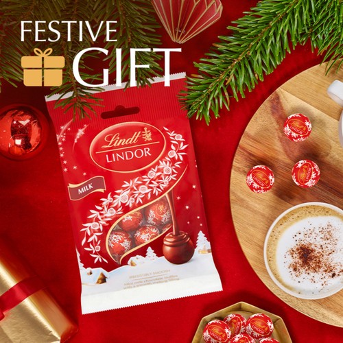 Lindt Lindor Mini Milk Chocolate Truffles