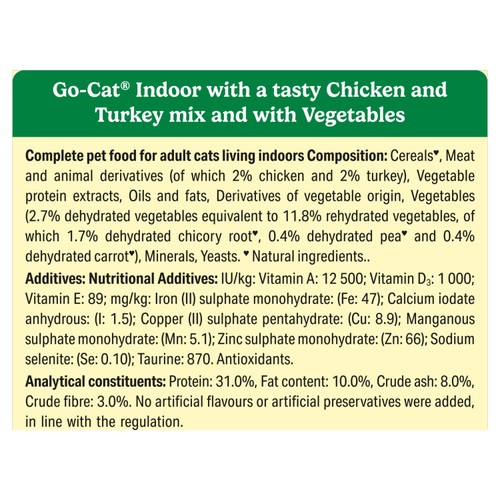Go-Cat Indoor Chicken Dry Cat Food