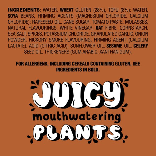 Tofurky Plant Based Chick'n Barbecue Pieces, Vegan