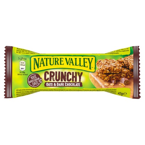 Nature Valley Crunchy Dark Chocolate & Oats Cereal Bars