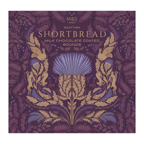 M&S Scottish Milk Chocolate Shortbread