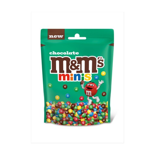 M&M's Minis Milk Chocolate Bites Pouch Bag