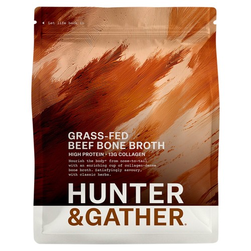 Hunter & Gather Grass-Fed Bone Broth Classic Beef