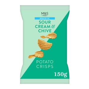 M&S Reduced Fat Ready Salted Crisps