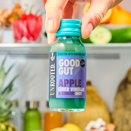 UNROOTED Apple Cider Vinegar, Ginger & Baobab Single Shot