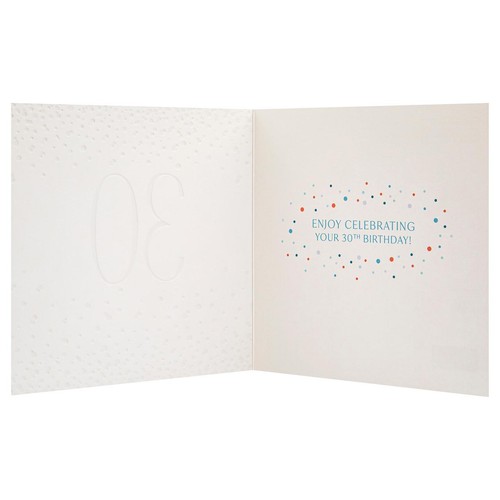 M&S Premium Star Age 30 Birthday Card