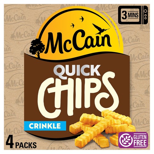 McCain Microwave Quick Chips Crinkle Cut 