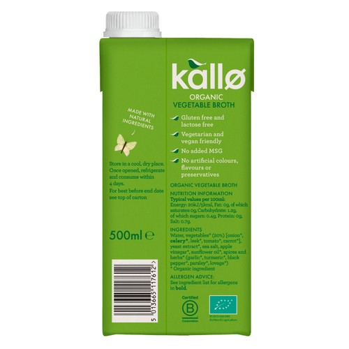 Kallo Organic Vegetable Broth